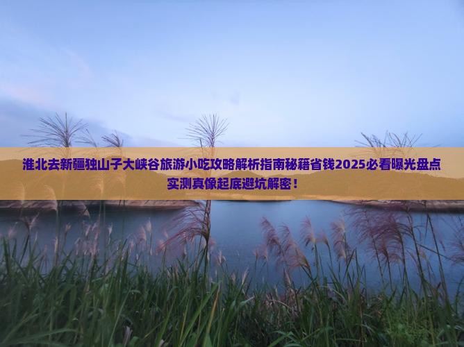 淮北去新疆独山子大峡谷旅游小吃