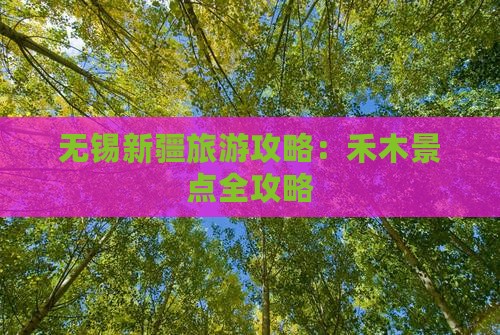 无锡到新疆禾木景点