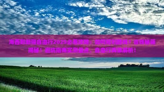 海西到新疆自由行