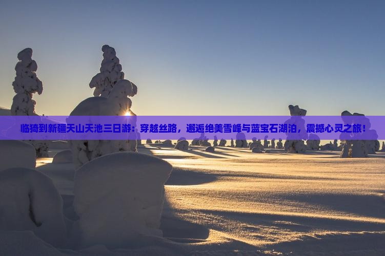 临猗到新疆天山天池三日游