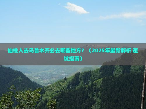 仙桃去新疆乌鲁木齐必去地