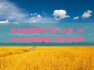 张北去新疆布尔津个人游