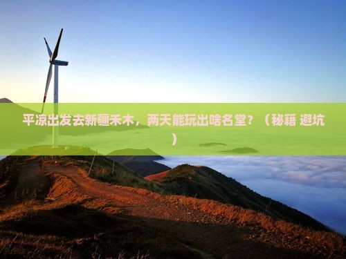 平凉到新疆禾木二日游