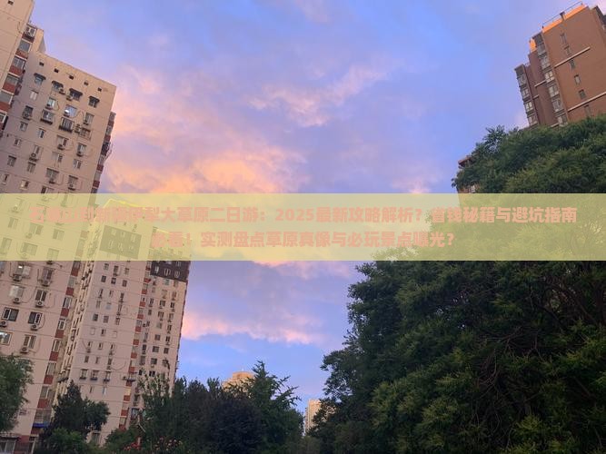石嘴山到新疆伊犁大草原二日游