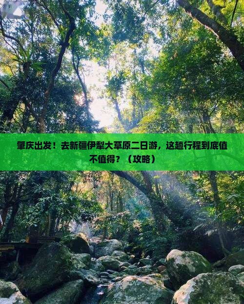 肇庆去新疆伊犁大草原二日游