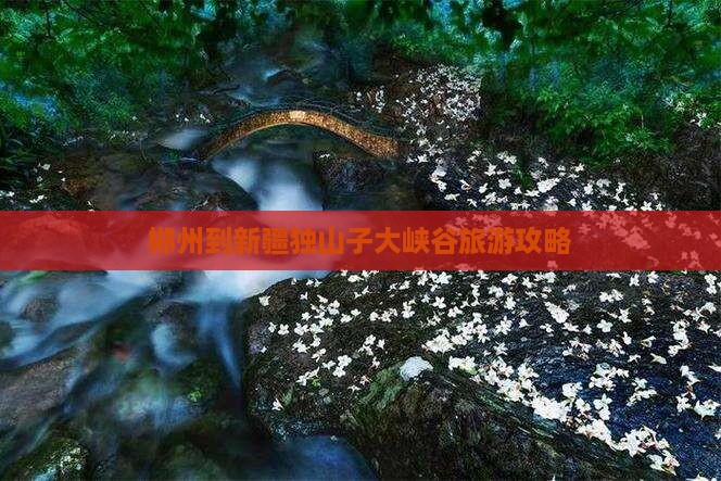 郴州去新疆独山子大峡谷景点