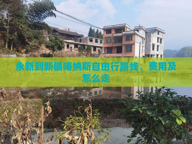 永新到新疆喀纳斯自由行