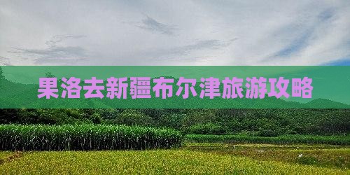 果洛去新疆布尔津自由团