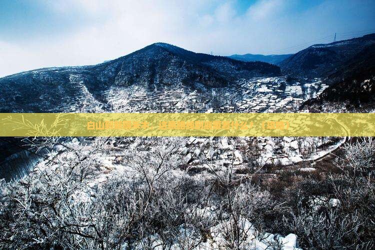 白山到新疆禾木必去地