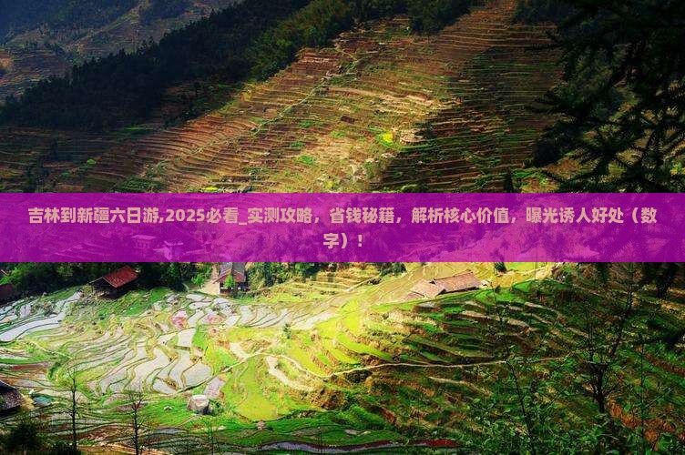 吉林到新疆六日游