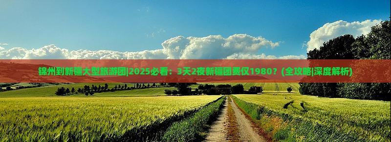 锦州到新疆大型旅游团