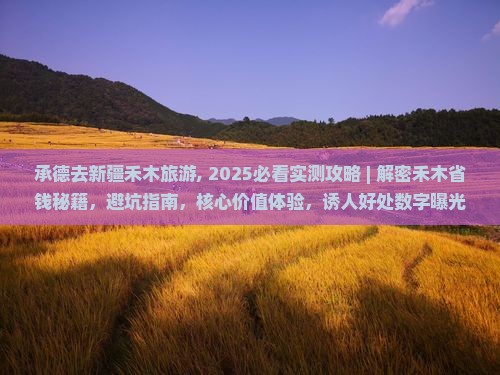 承德去新疆禾木旅游