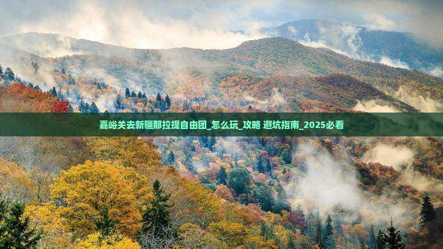 嘉峪关去新疆那拉提自由团