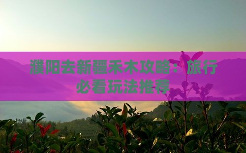 濮阳去新疆禾木哪里玩