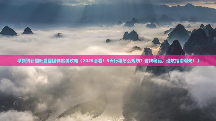 阜新到新疆吐鲁番团体旅游