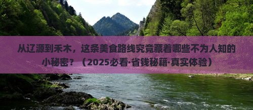 辽源到新疆禾木旅游小吃