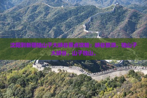 沈阳到新疆独山子大峡谷景点