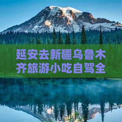 延安去新疆乌鲁木齐旅游小吃