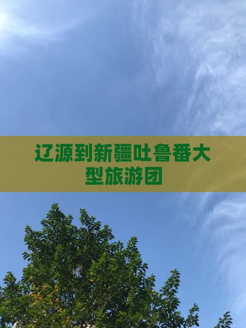 辽源到新疆吐鲁番大型旅游团