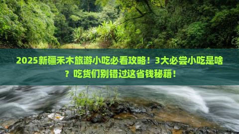 朝阳去新疆禾木旅游小吃