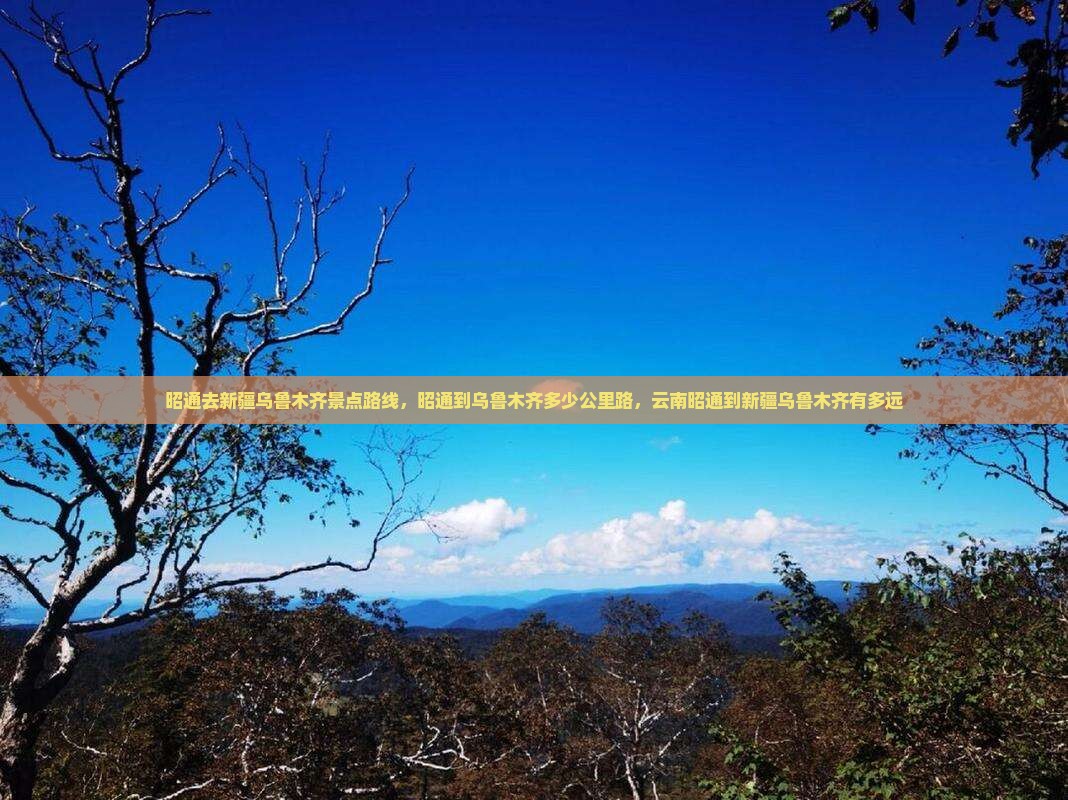 昭通去新疆乌鲁木齐景点