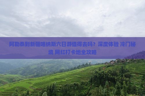 阿勒泰到新疆喀纳斯六日游