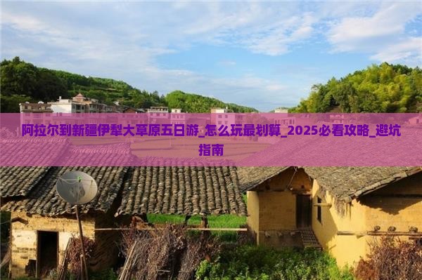 阿拉尔到新疆伊犁大草原五日游