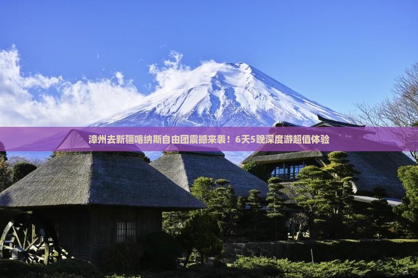 漳州去新疆喀纳斯自由团