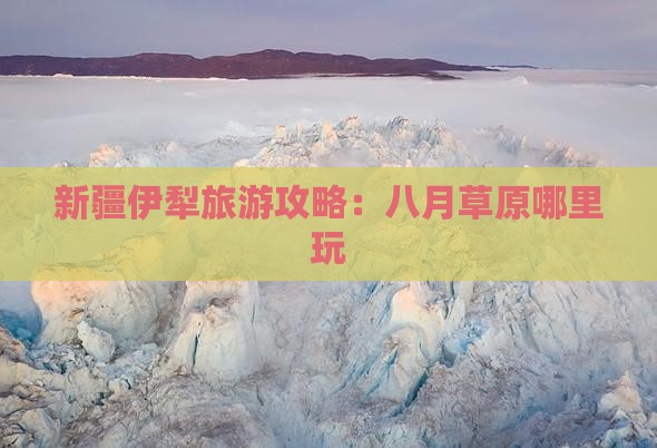 八月到新疆伊犁大草原哪里玩