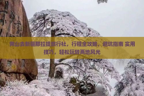 黄山去新疆那拉提旅行社