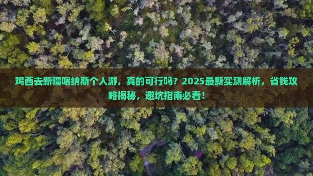 鸡西去新疆喀纳斯个人游