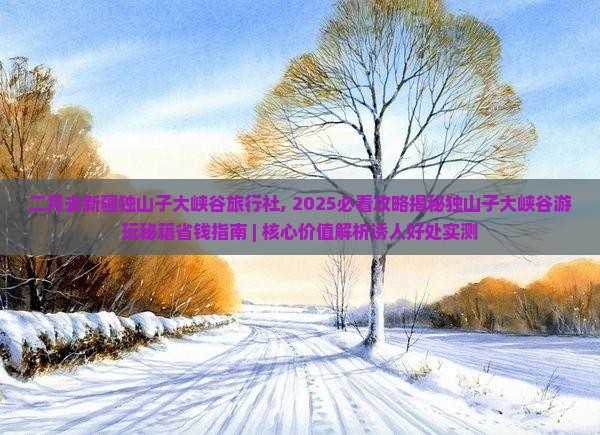二月去新疆独山子大峡谷旅行社
