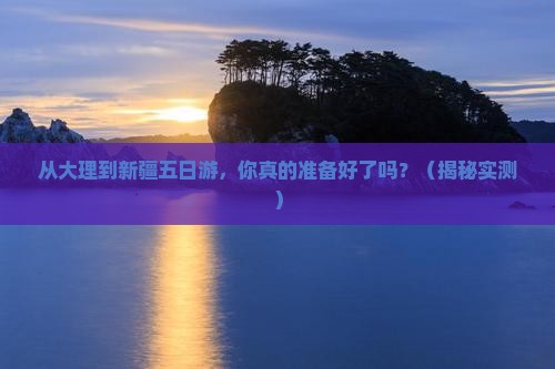 大理去新疆五日游