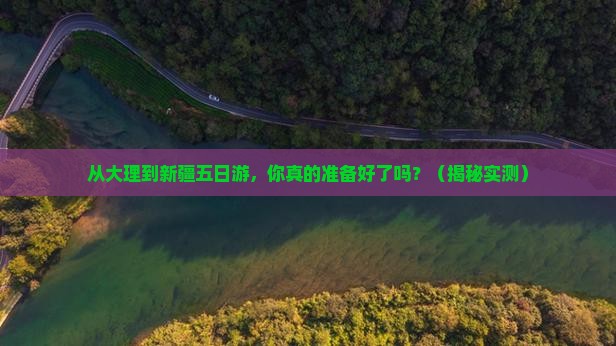 大理去新疆五日游