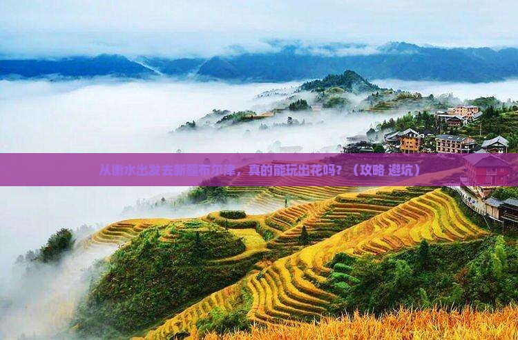 衡水到新疆布尔津自由行