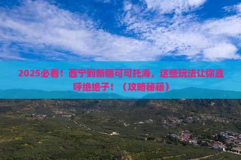 西宁到新疆可可托海哪里玩