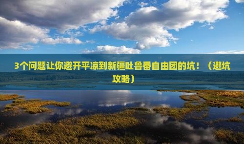 平凉到新疆吐鲁番自由团