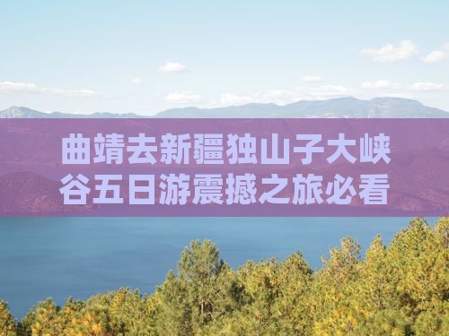曲靖去新疆独山子大峡谷五日游