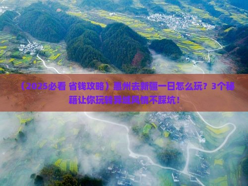 惠州去新疆一日 惠州去新疆一日