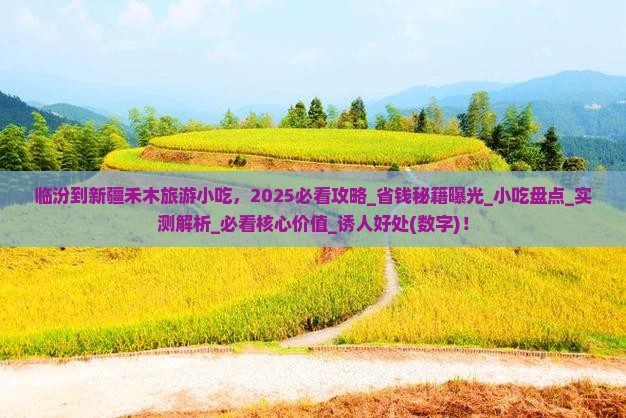 临汾到新疆禾木旅游小吃
