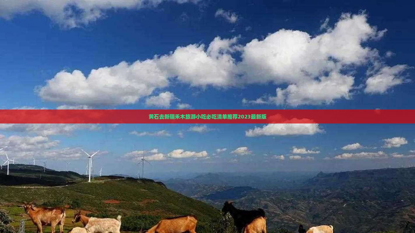 黄石去新疆禾木旅游小吃