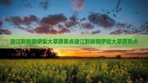 潜江到新疆伊犁大草原景点
