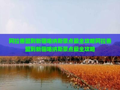 阿拉善盟到新疆喀纳斯景点