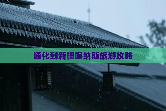 通化到新疆喀纳斯旅游 通化到新疆喀纳斯旅游