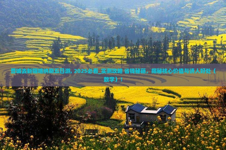 晋城去新疆喀纳斯五日游