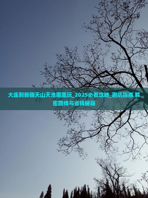大连到新疆天山天池哪里玩