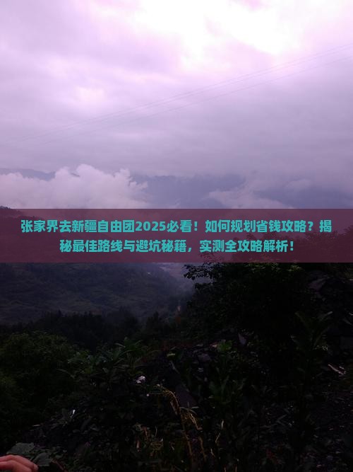 张家界去新疆自由团