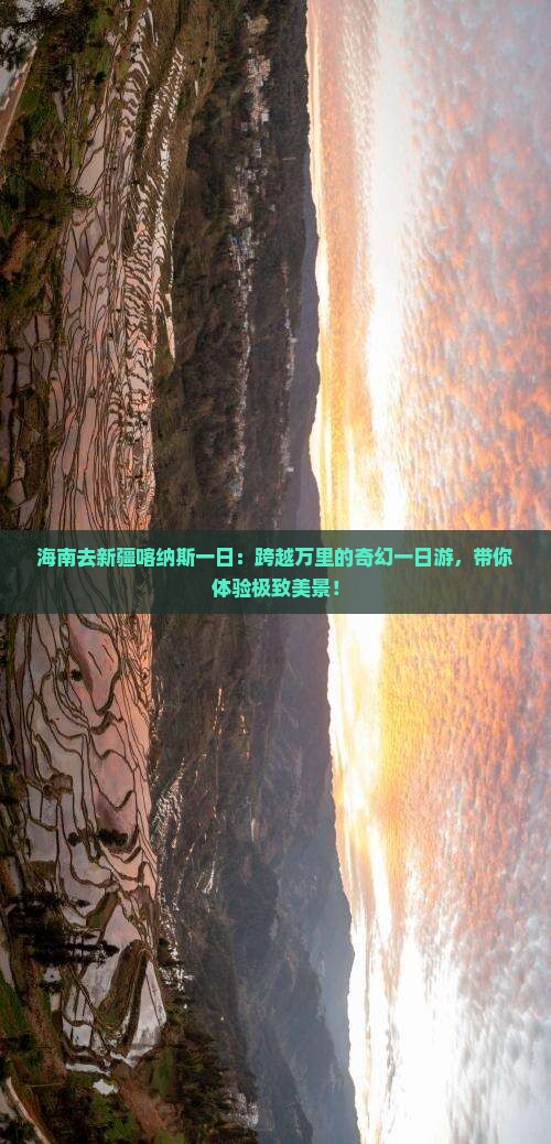 海南去新疆喀纳斯一日