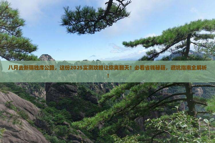 八月到新疆独库公路旅游