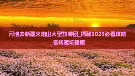 河池去新疆火焰山大型旅游团